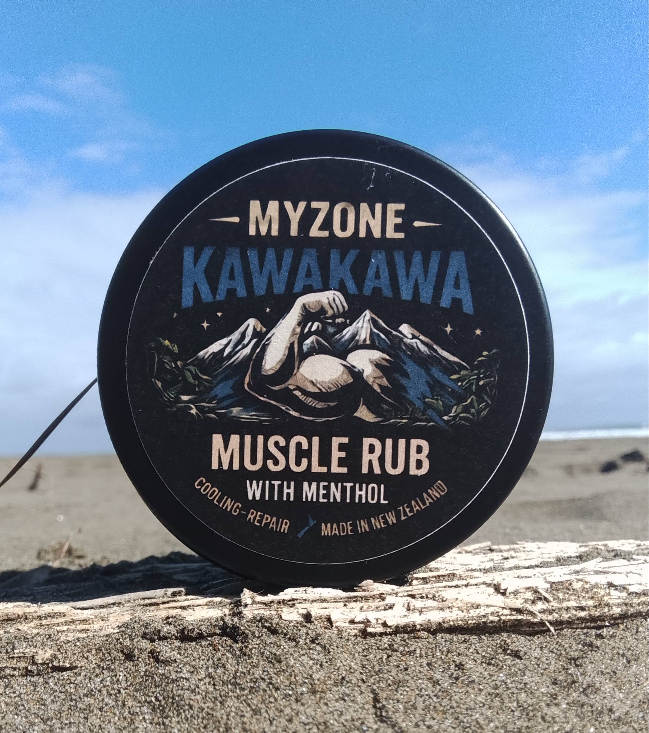 Kawakawa Muscle Rub – Natural Relief for Sore Muscles with Menthol