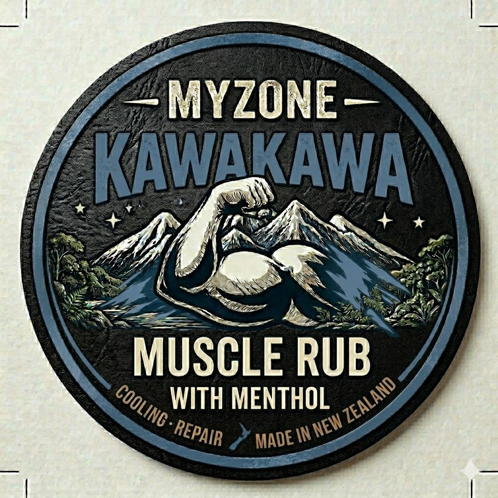 Kawakawa Muscle Rub – Natural Fast Relief for Sore & Tight Muscles